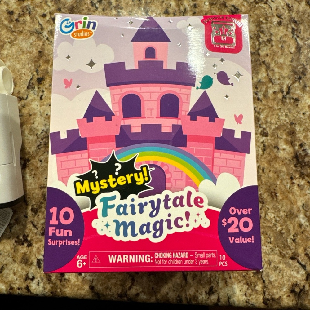 Colorful Castle Toy Set with 10 Pieces and Whimsical Design